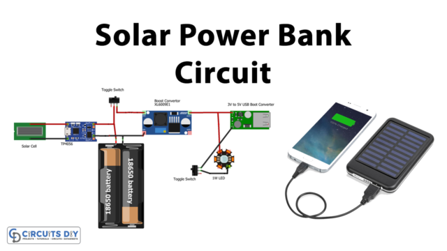 Solar Power Bank Circuit -DIY