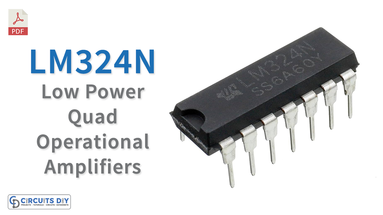 LM324N - Low Power Quad Operational Amplifiers