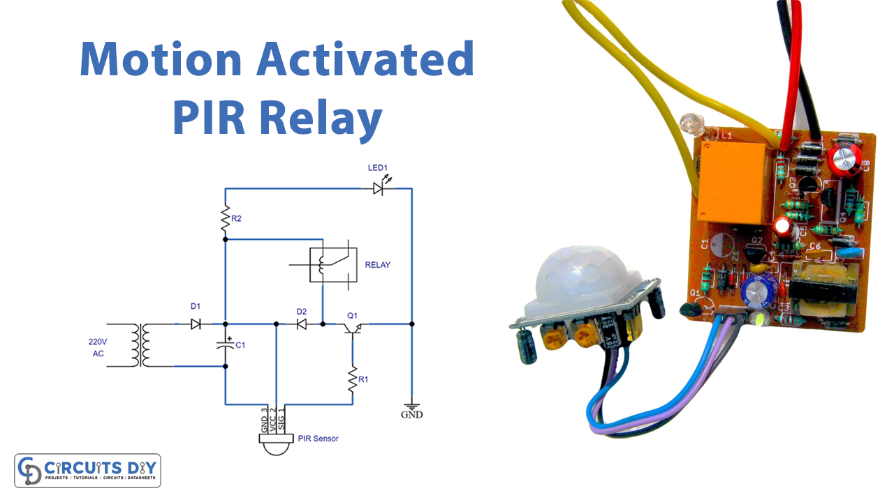 Motion Activated PIR Relay