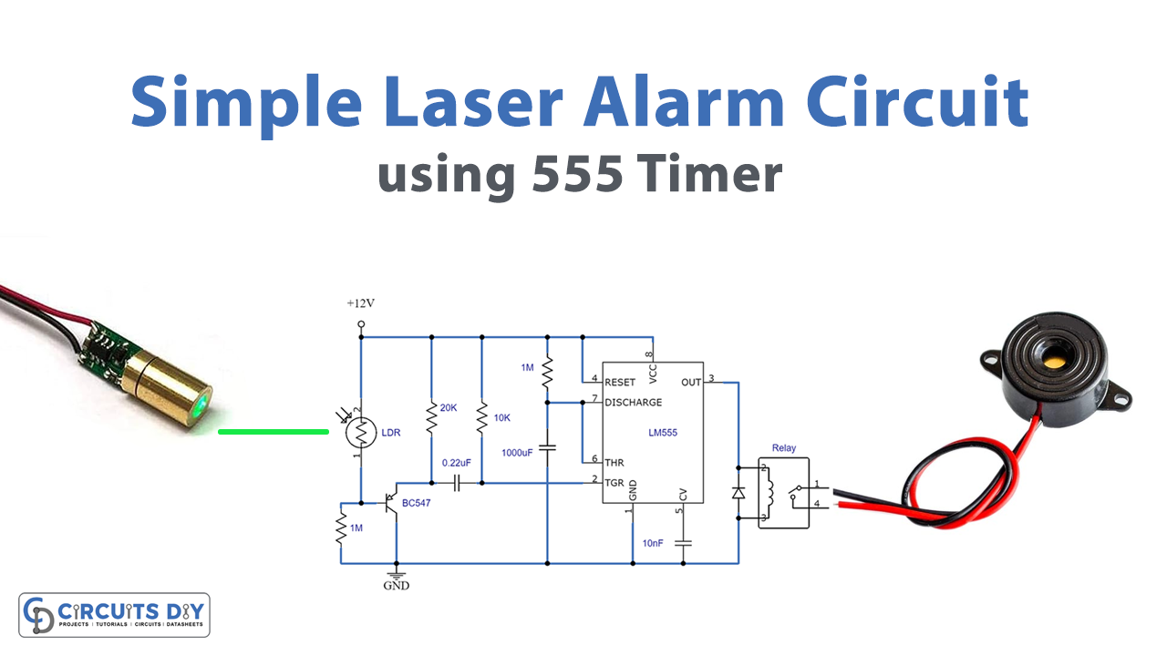 Simple Laser Alarm Circuit