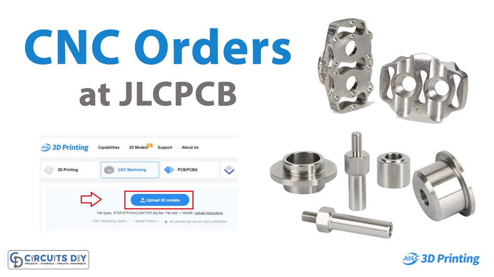 How to place CNC orders at JLCPCB (ORDERING STEPS)