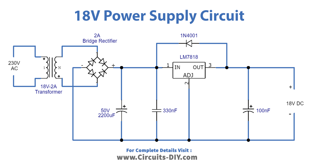 18-volt-power-supply-circuit