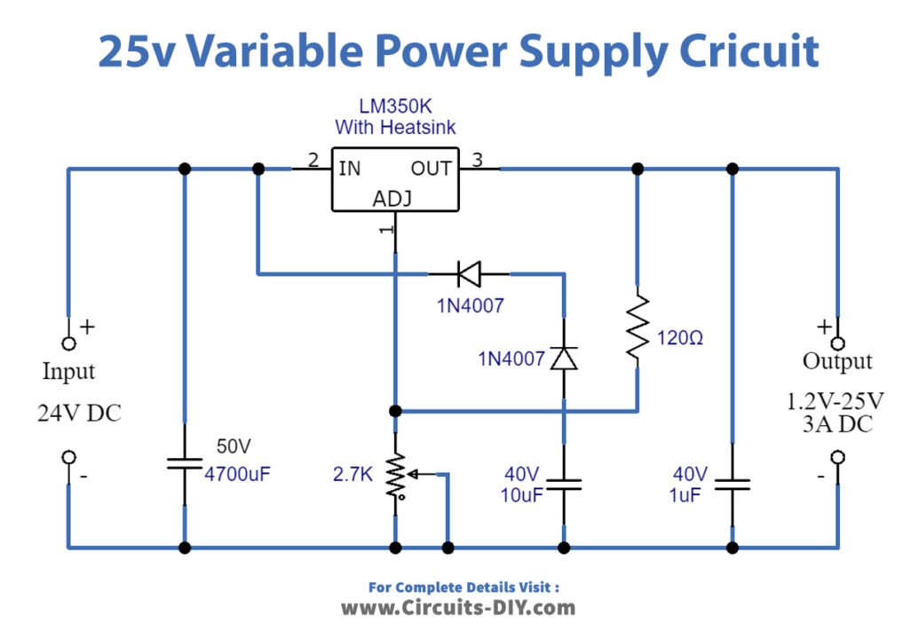25-volt-3A-Variable-Power-Supply-Circuit