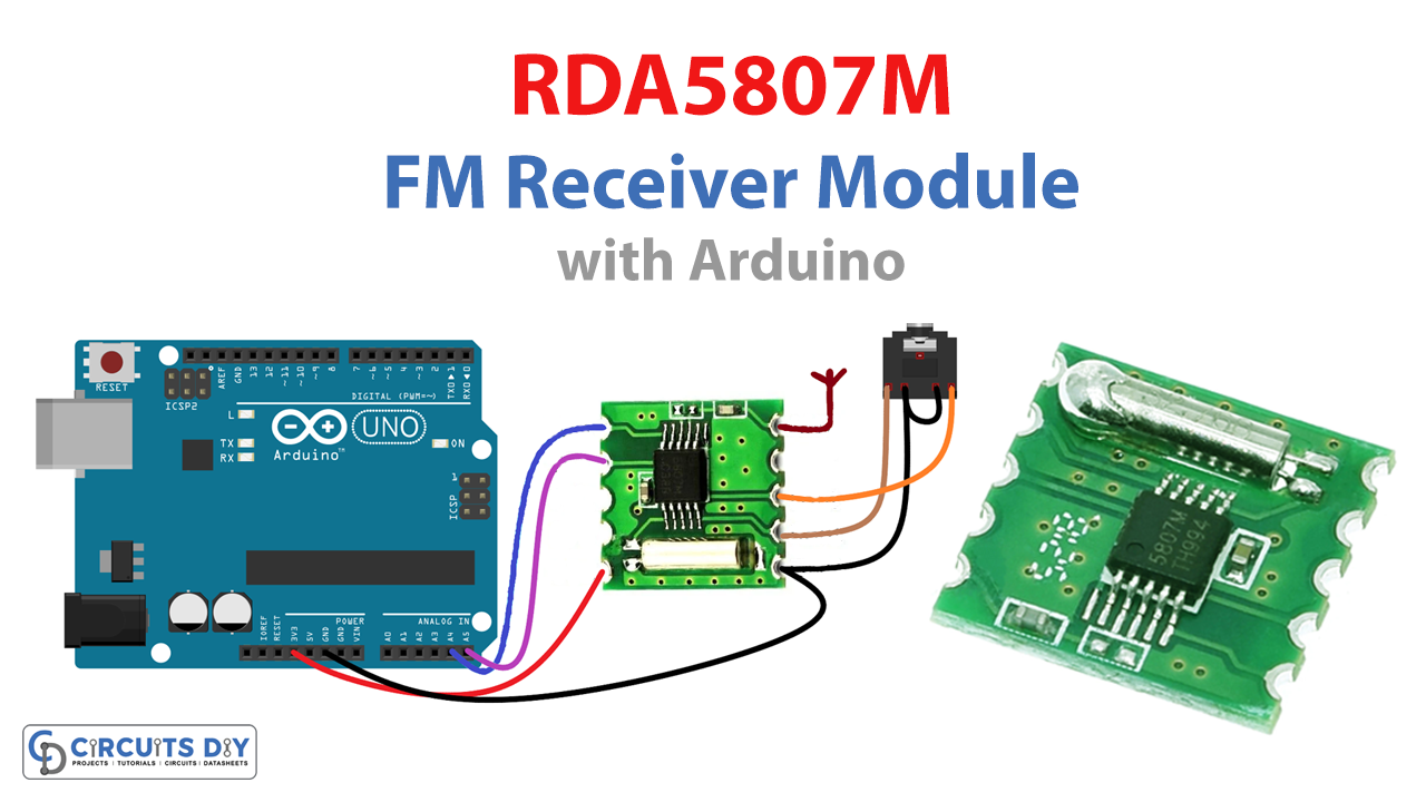 RDA5807M FM Receiver with Arduino