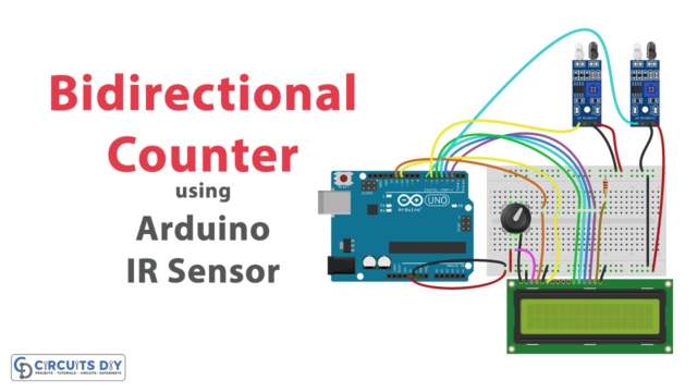 Bidirectional Counter using Arduino and IR Sensor