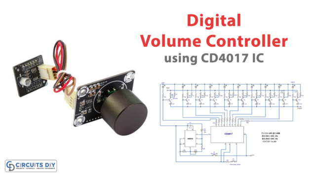 home electronics projects Digital Volume Controller