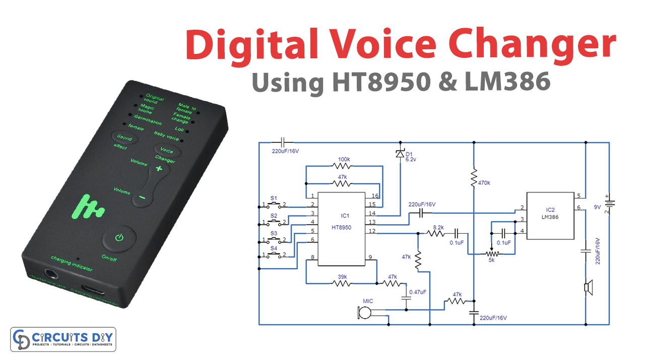 How To Make a Digital Voice Changer Circuit