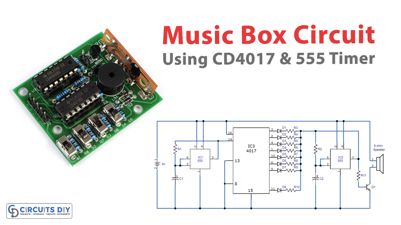 How to make a Simple Music Box Circuit