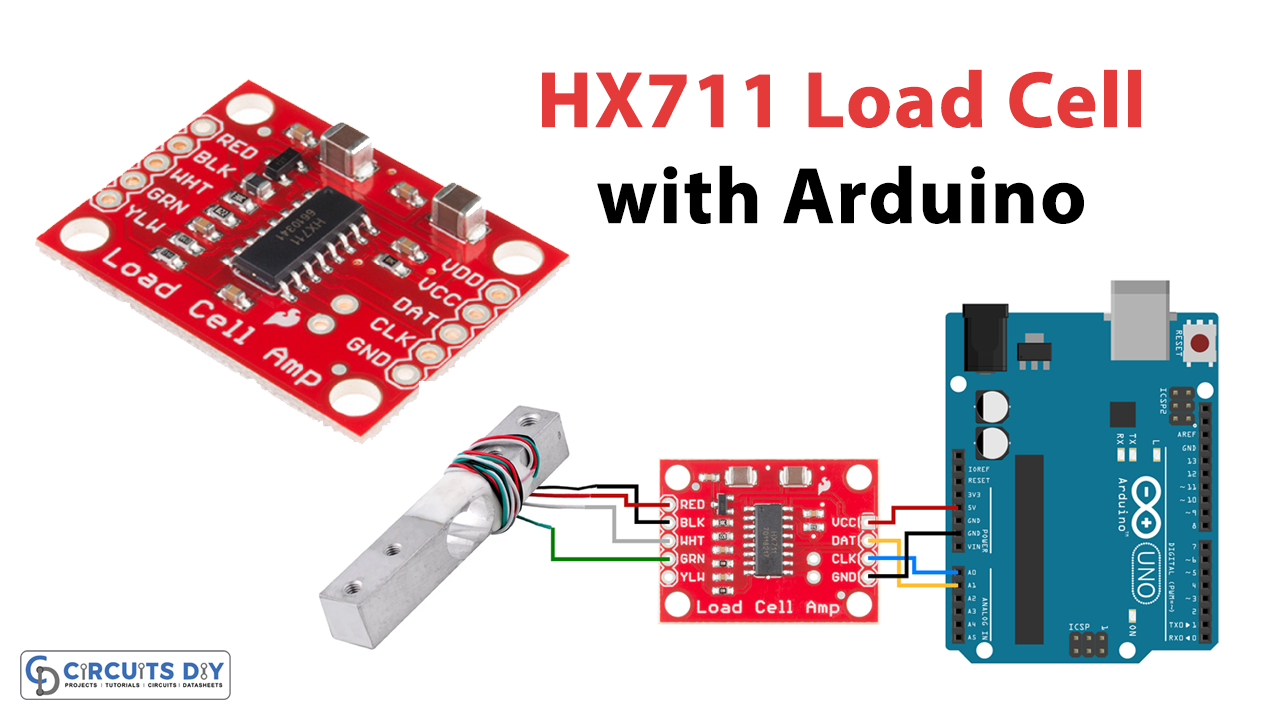Interfacing Load Cell with Arduino using HX711