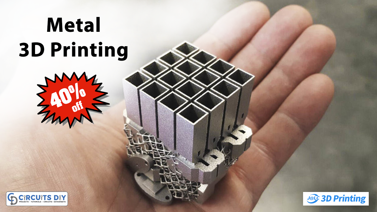 JLCPCB 3D Printing Services-Metal 3D Printing 40%Off Activity