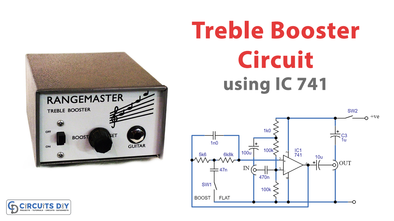 Simple Treble Booster Circuit