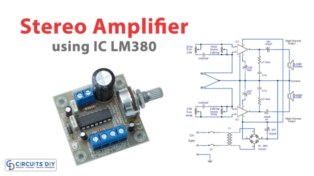 Stereo Amplifier Circuit using LM380