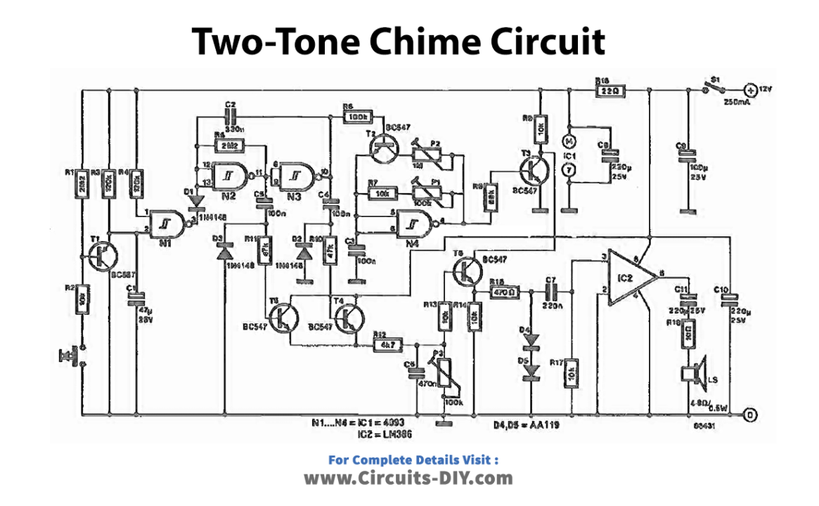 Two-Tone Chime Circuit