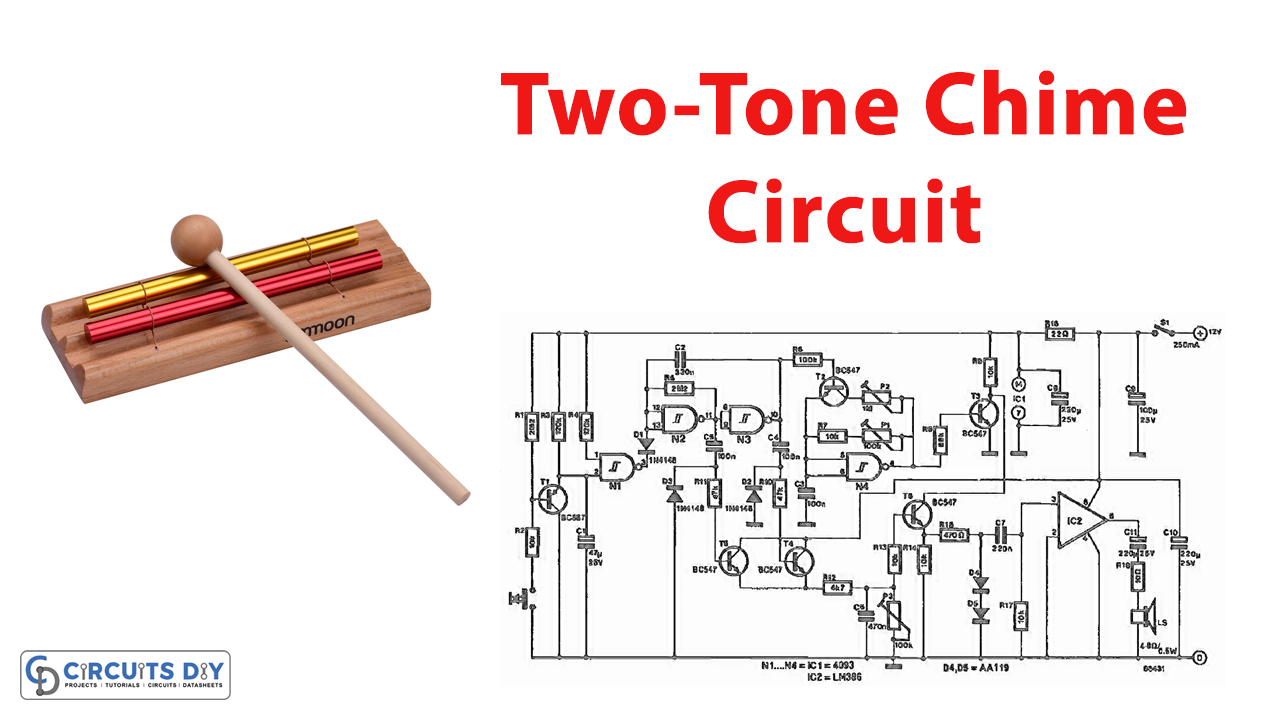 Two-Tone Chime Electronic Circuit