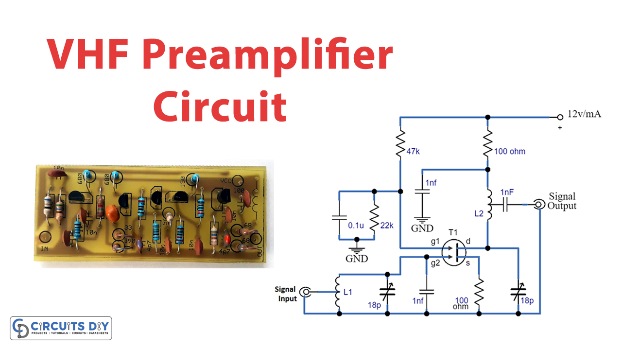 VHF Preamplifier Circuit