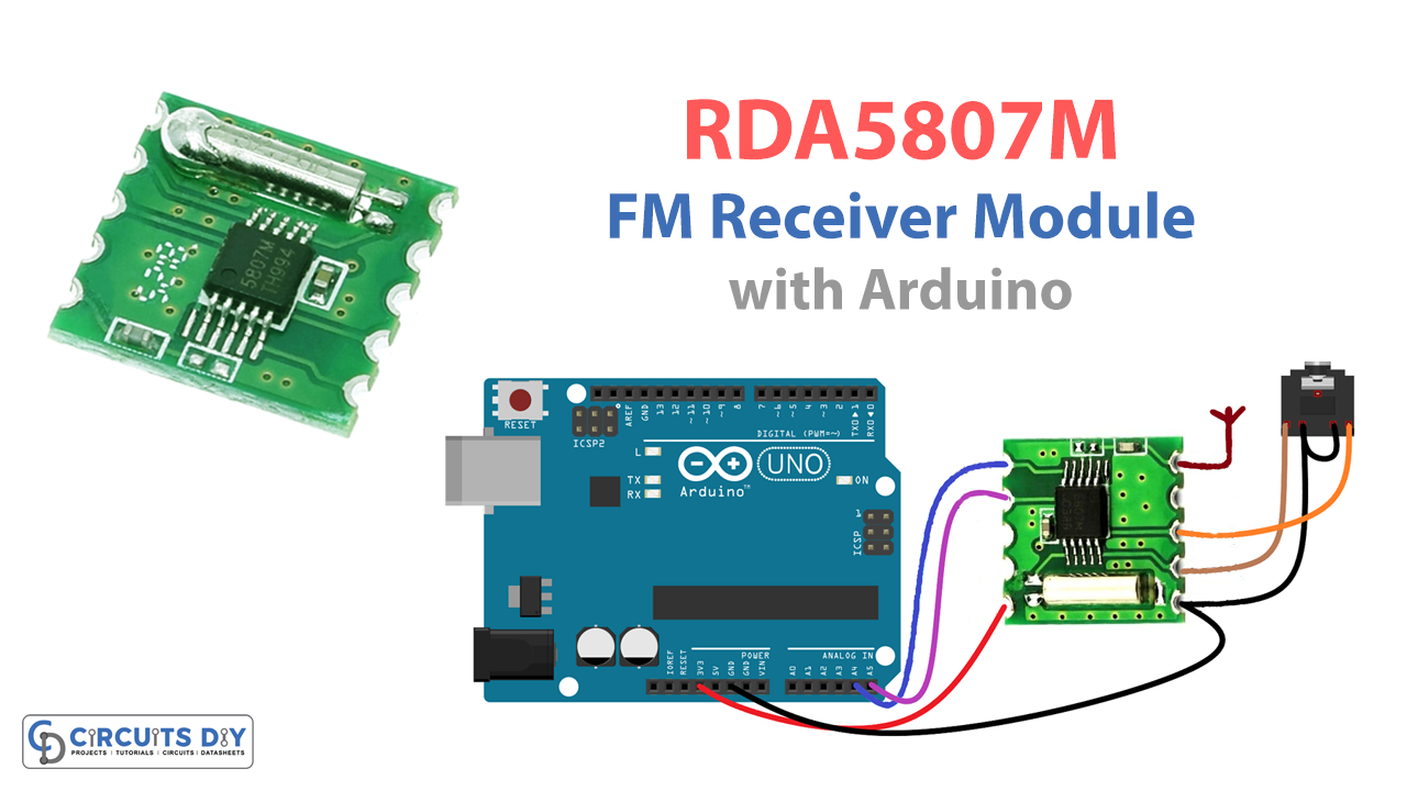 Arduino RDA5807M FM Receiver