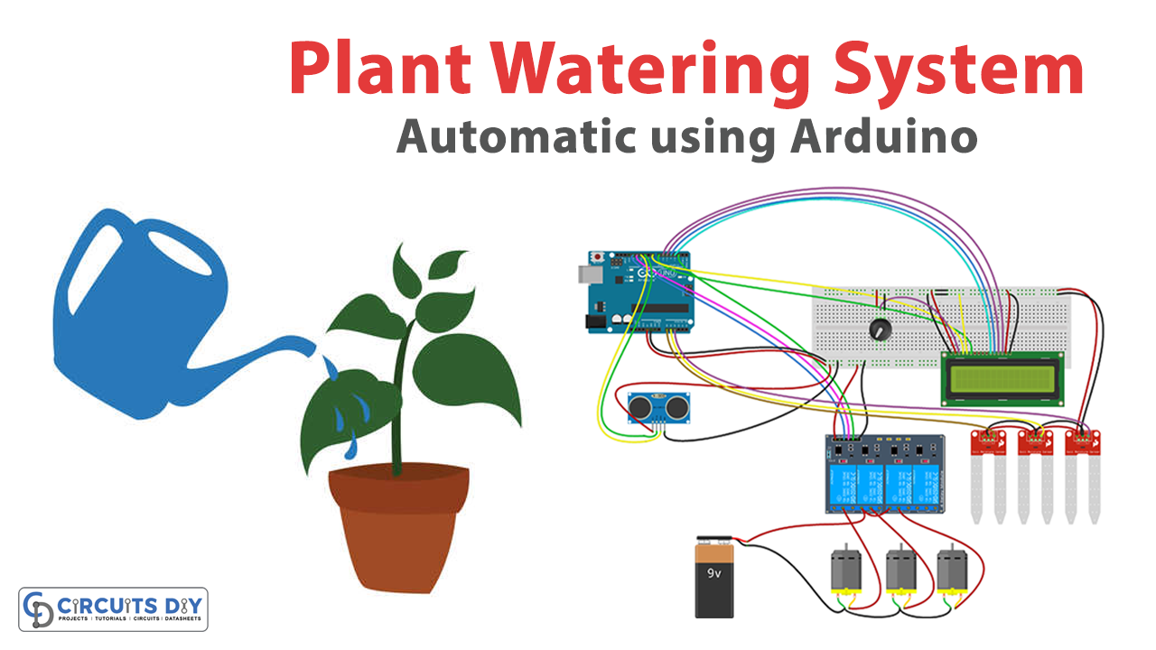 Automatic Plant Watering Project using Arduino