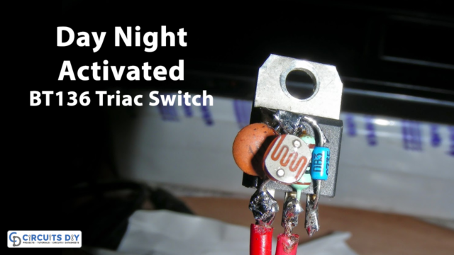 Day Night Activated Triac Switch