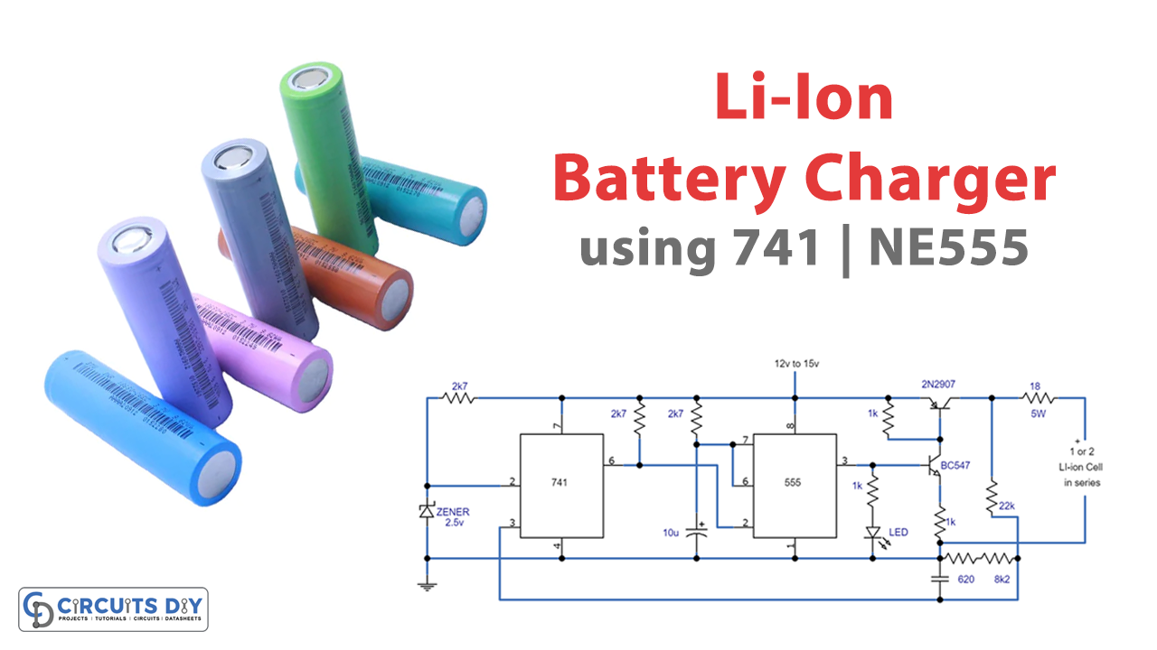 3.7V Lithium-Ion Battery Charger - One Transistor and One Zener Diode 