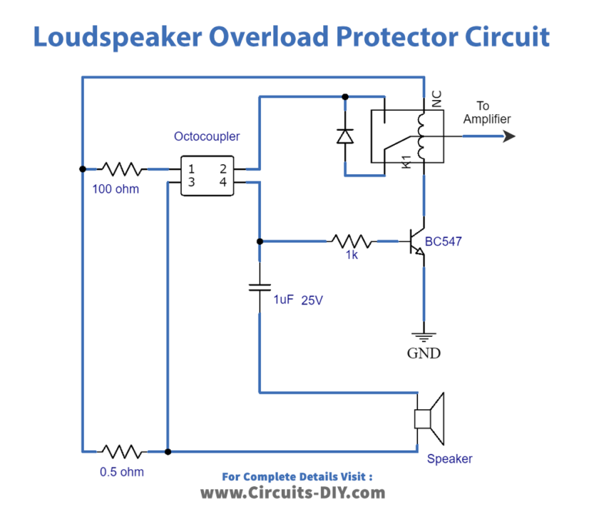 Amplifier/Loudspeaker Overload Protector Circuit