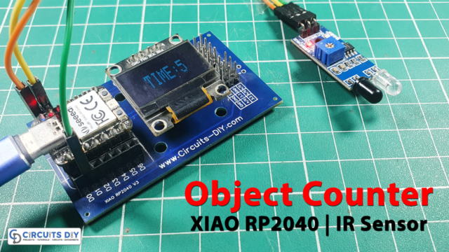 Object Counter using IR Sensor & XIAO RP2040