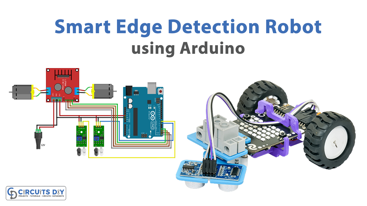 Smart Edge Detection Robot using Arduino