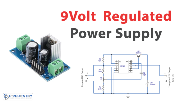9V Regulated Power Supply Circuit
