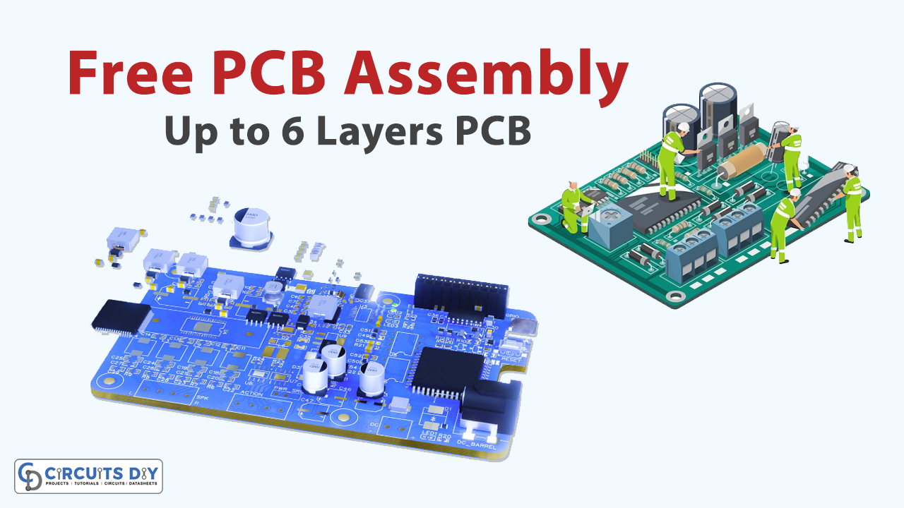 Free Assembly up to 6 Layers PCB