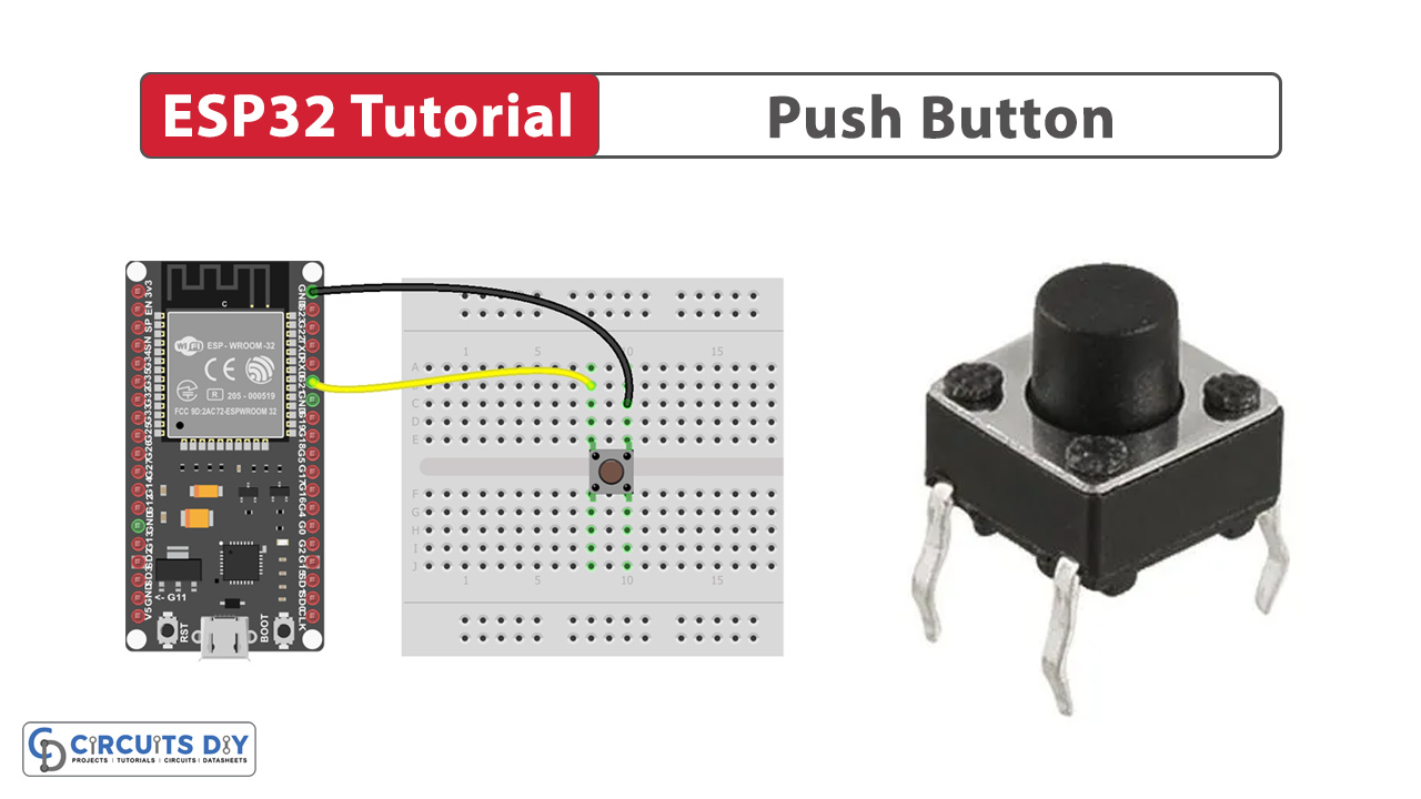 ESP32 Tutorial - Push Button