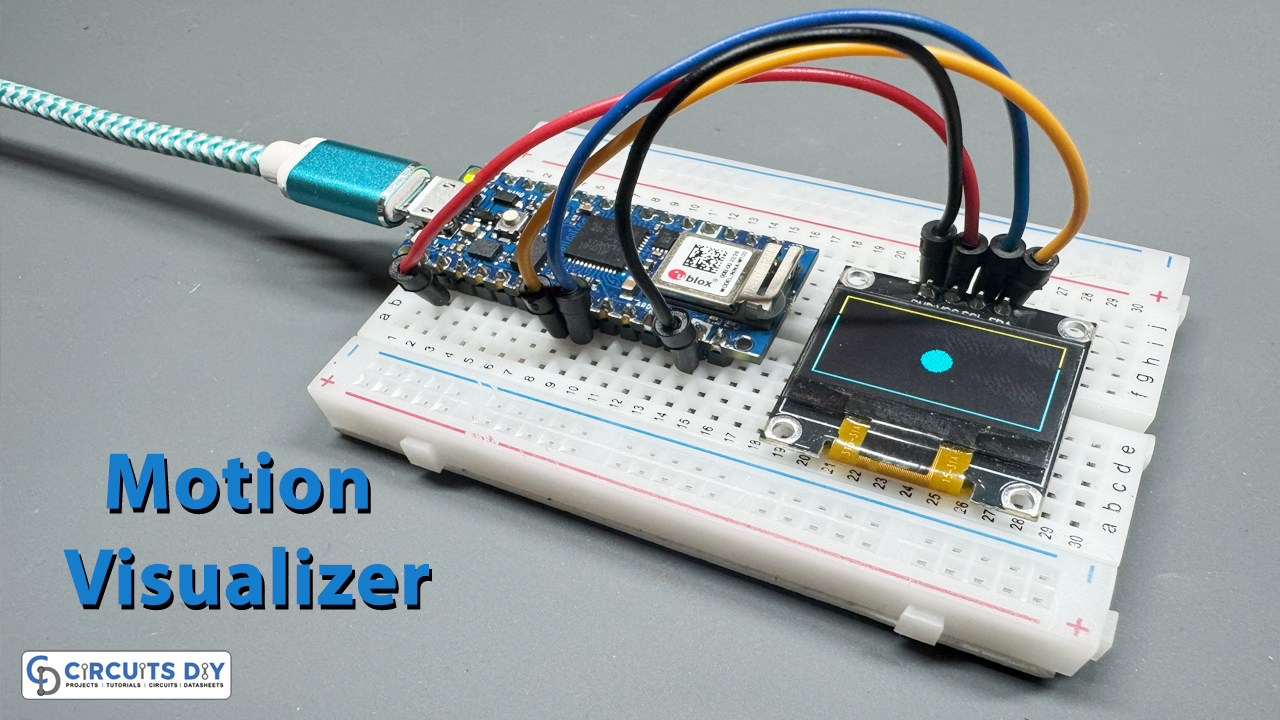 Arduino Nano 33 IoT Motion Visualizer with LSM6DS3 and OLED SSD1306